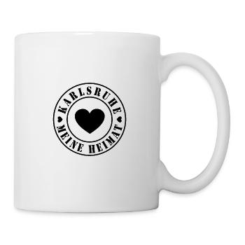 Karlsruhe - Tasse - Weiß - Rechts
