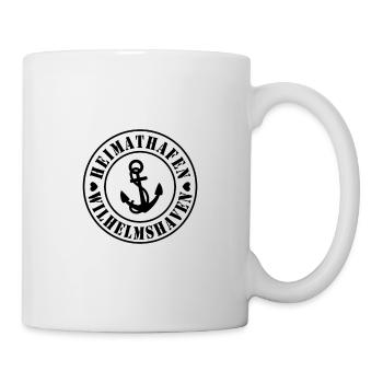 Heimathafen Wilhelmshaven - Tasse - Weiß - Rechts