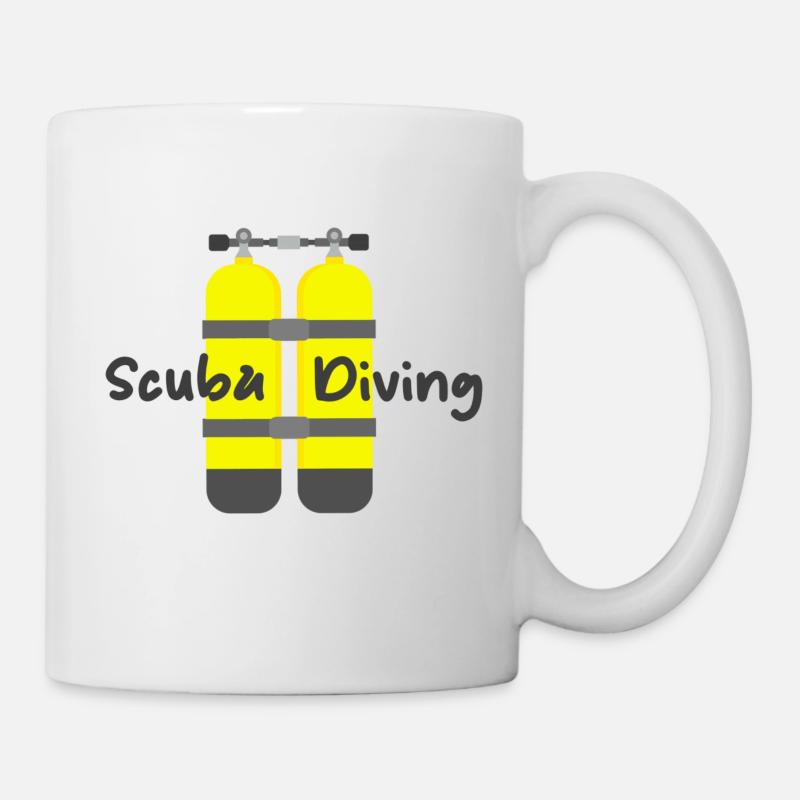 Scuba diving - Mug - white