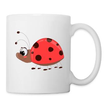 Ladybug / Sweet / I am a Ladybug - Mug - white - Right