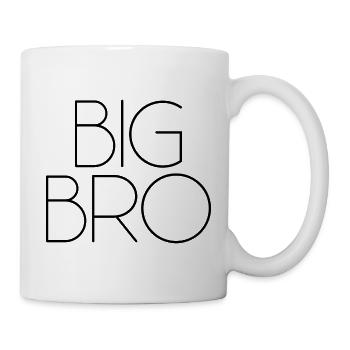 big bro big brother scripture kids saying - Mug - white - Right