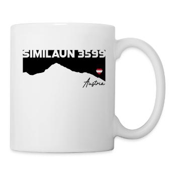Similaun Mountain Ötztal Austria Flag Tyrol South Tyrol - Mug - white - Right