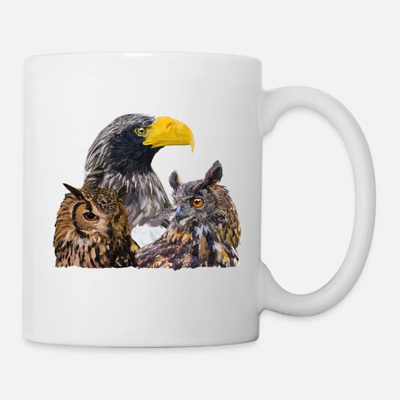 Rapaces - Mug blanc - blanc
