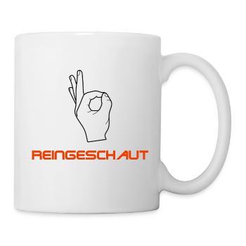 reingeschau - Tasse - Weiß - Rechts