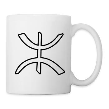 Amazighe - Mug blanc - blanc - Droite