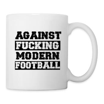 Against Modern Football - Mug - white - Right