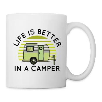 Life Is Better In A Camper - Mug - white - Right