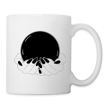 La boule magique - Mug blanc - blanc - Droite