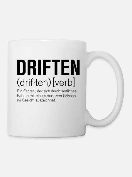 Driften - Tasse - Weiß