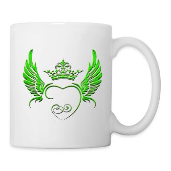 Angel-Wings-Angels-Wings-Petit Ange-Wing-Fly - Mug blanc - blanc - Droite