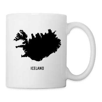 Iceland - Map Map - Mug - white - Right