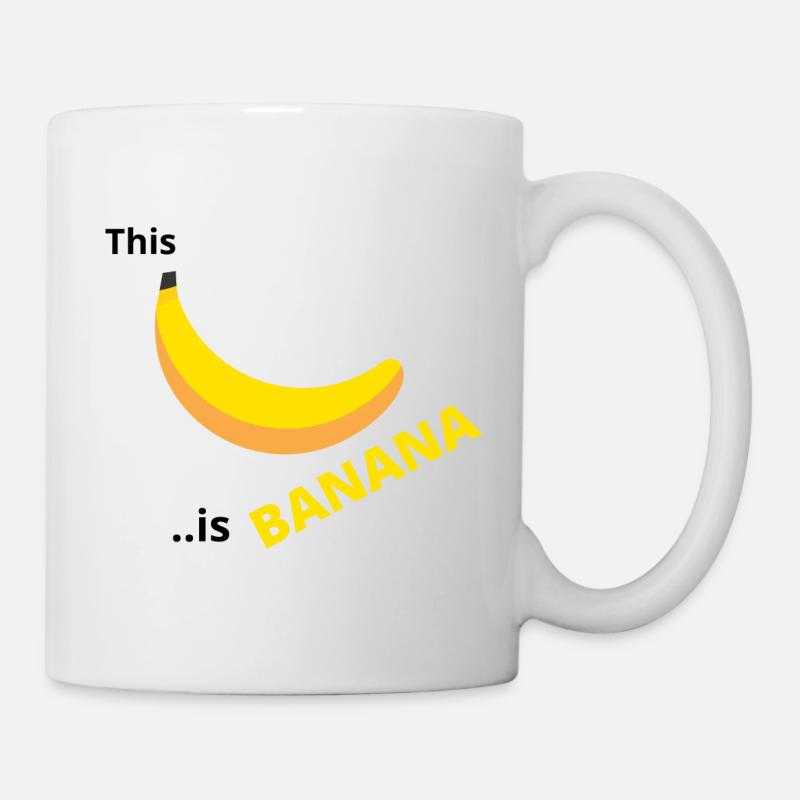 This is banana - Mug blanc - blanc