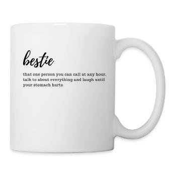 bestie - Tasse - Weiß - Rechts