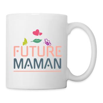 FUTURE MAMAN - Mug blanc - blanc - Droite