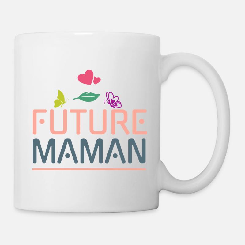 FUTURE MAMAN - Mug blanc - blanc
