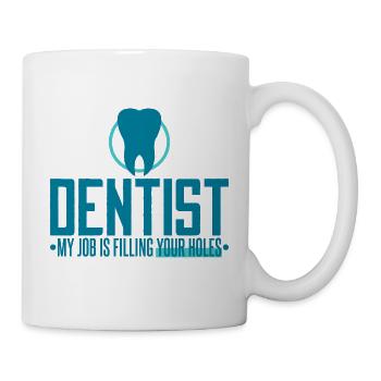 Dentiste Dentistes Dentistes Médecine - Mug blanc - blanc - Droite