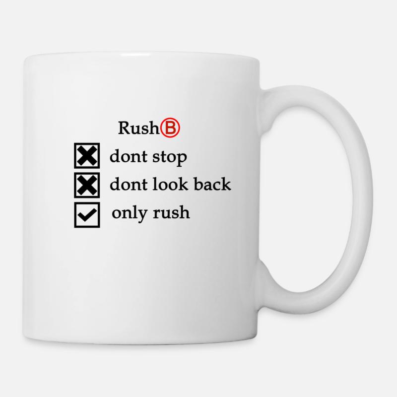 Counter-Strike Rush B - Tasse - Weiß