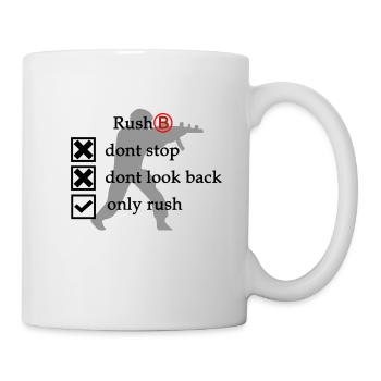 Contre-attaque Rush B - Mug blanc - blanc - Droite