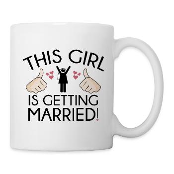 This Girl Is Getting Married - Mug - white - Right