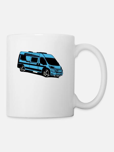 Kastenwagen Van 6m TK - Tasse - Weiß