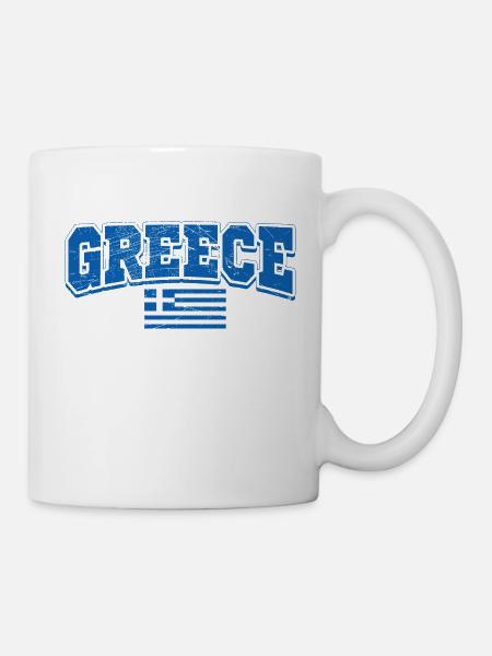 Griechenland - Tasse - Weiß