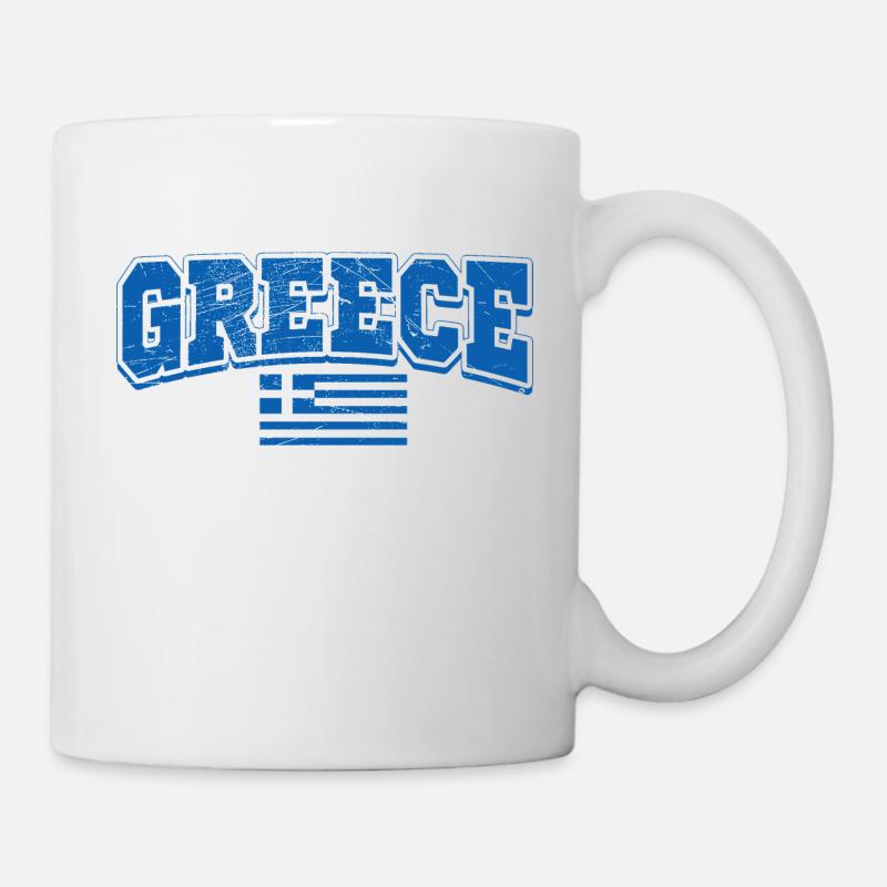 Griechenland - Tasse - Weiß