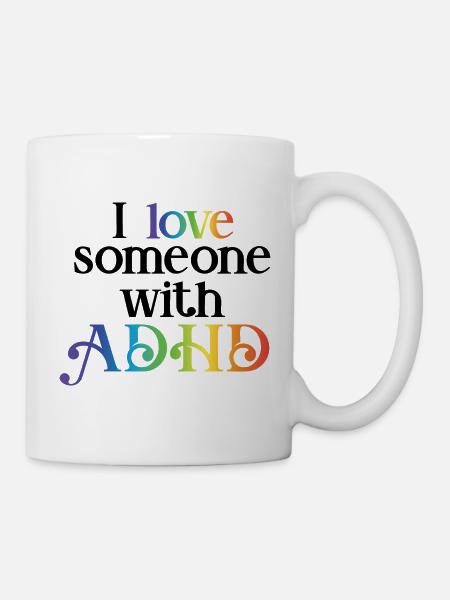 TDAH - Mug blanc - blanc