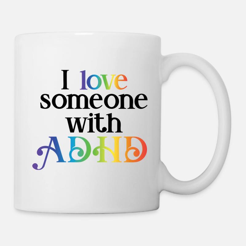 TDAH - Mug blanc - blanc