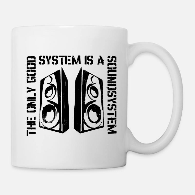 Le seul bon système est un soundsystem - Mug blanc - blanc