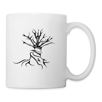 Baumwesen - Tasse - Weiß - Rechts