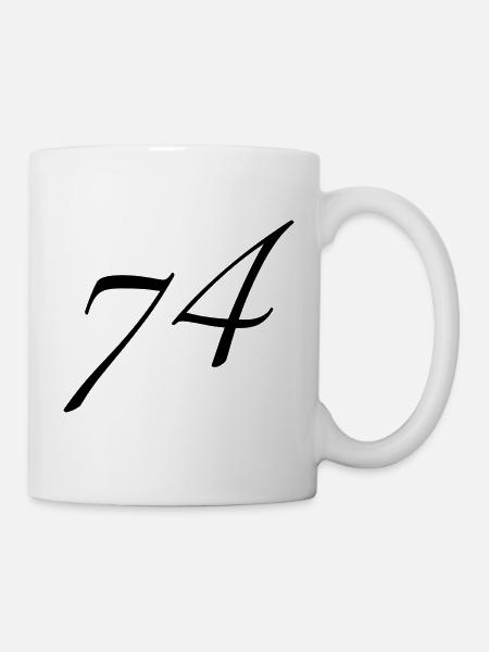 74 - Mug blanc - blanc