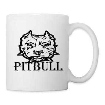 pitbull one - Mug blanc - blanc - Droite