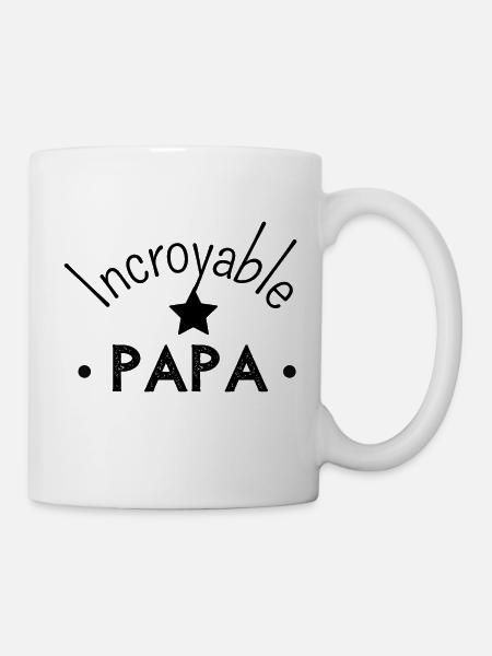 Incroyable papa - Mug blanc - blanc