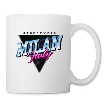 Milan Milan Italie Ville Skyline Vintage Rétro - Mug blanc - blanc - Droite