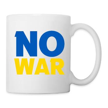 No War Peace World Peace Ukraine - Mug - white - Right
