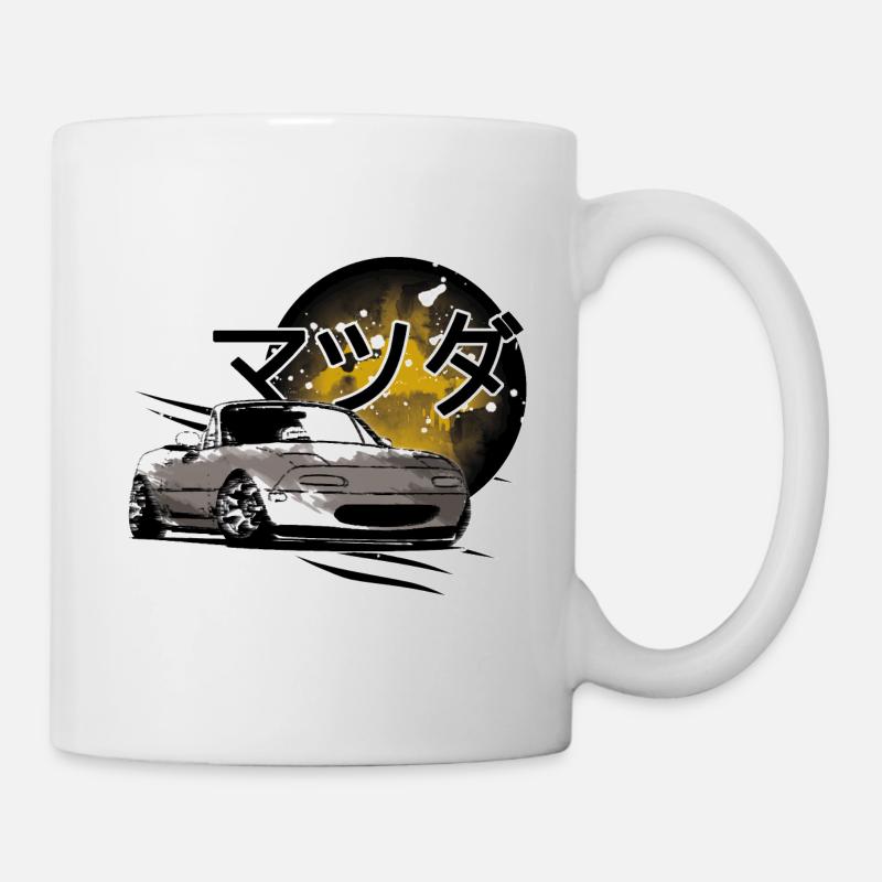 Voiture japonaise Miata Mx5 - Mug blanc - blanc