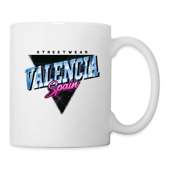 Valencia Spain City Skyline Vintage Retro - Mug - white - Right