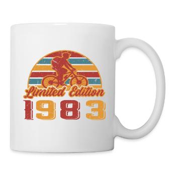 Bicycles Bicycle Birthday Mountain Bike 1983 - Mug - white - Right