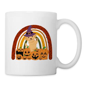 Golden Retriever Halloween Costume Dog - Mug - white - Right