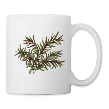 Leafy Plant 1 - Mug - white - Right