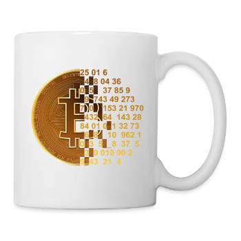 Bitcoin BTC Revolution - Crypto Gift Idea - Mug - white - Right
