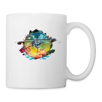MCT Music Productions logo - Tasse - Weiß - Rechts
