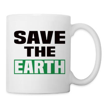 Save The Earth - Mug - white - Right