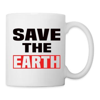 Save The Earth - Mug - white - Right