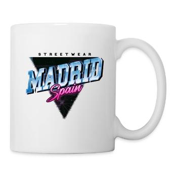 Madrid Espagne City Skyline Vintage Rétro - Mug blanc - blanc - Droite