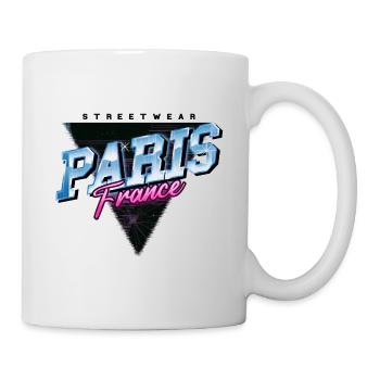 Paris France City Skyline Vintage Rétro - Mug blanc - blanc - Droite