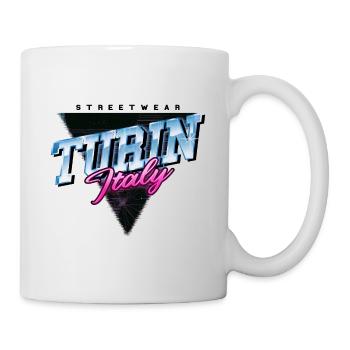 Turin Turin Turin Italie Ville Skyline Vintage Rétro - Mug blanc - blanc - Droite