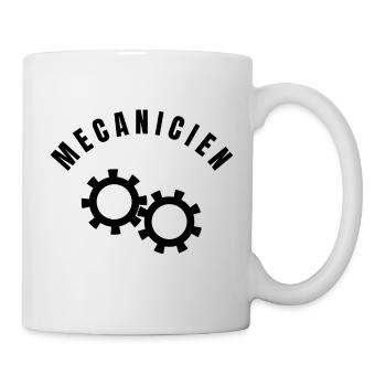 Collection mécanicien - Profession - Mug blanc - blanc - Droite