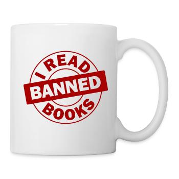 I Read Banned Books 34 - Mug - white - Right