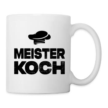 Meister Koch - Tasse - Weiß - Rechts
